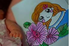 幼儿画画仙子的翅膀